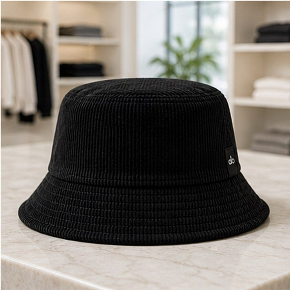 ALO Yoga Black Tennis Bucket Hat NWT - Picture 2 of 8